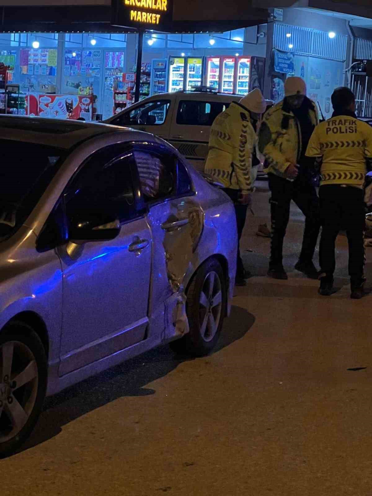 Çorum’da otomobil ile motosiklet çarpıştı: 1 yaralı
