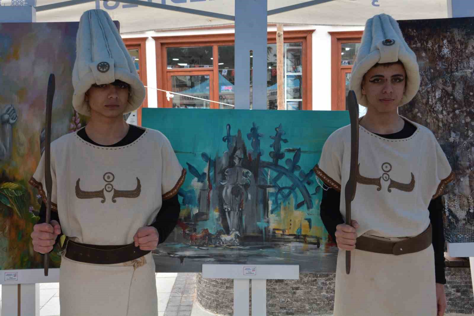 Çorum’da Puduhepa anısına görsel eserler sanatseverlerin beğenisine sunuldu
