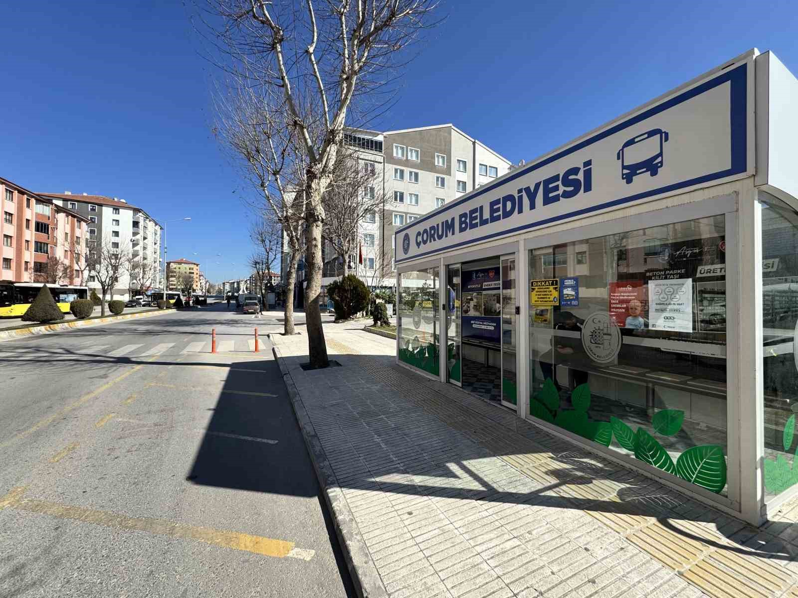 Çorum’da toplu ulaşım kartlarına bakiye yükleme noktası artıyor
