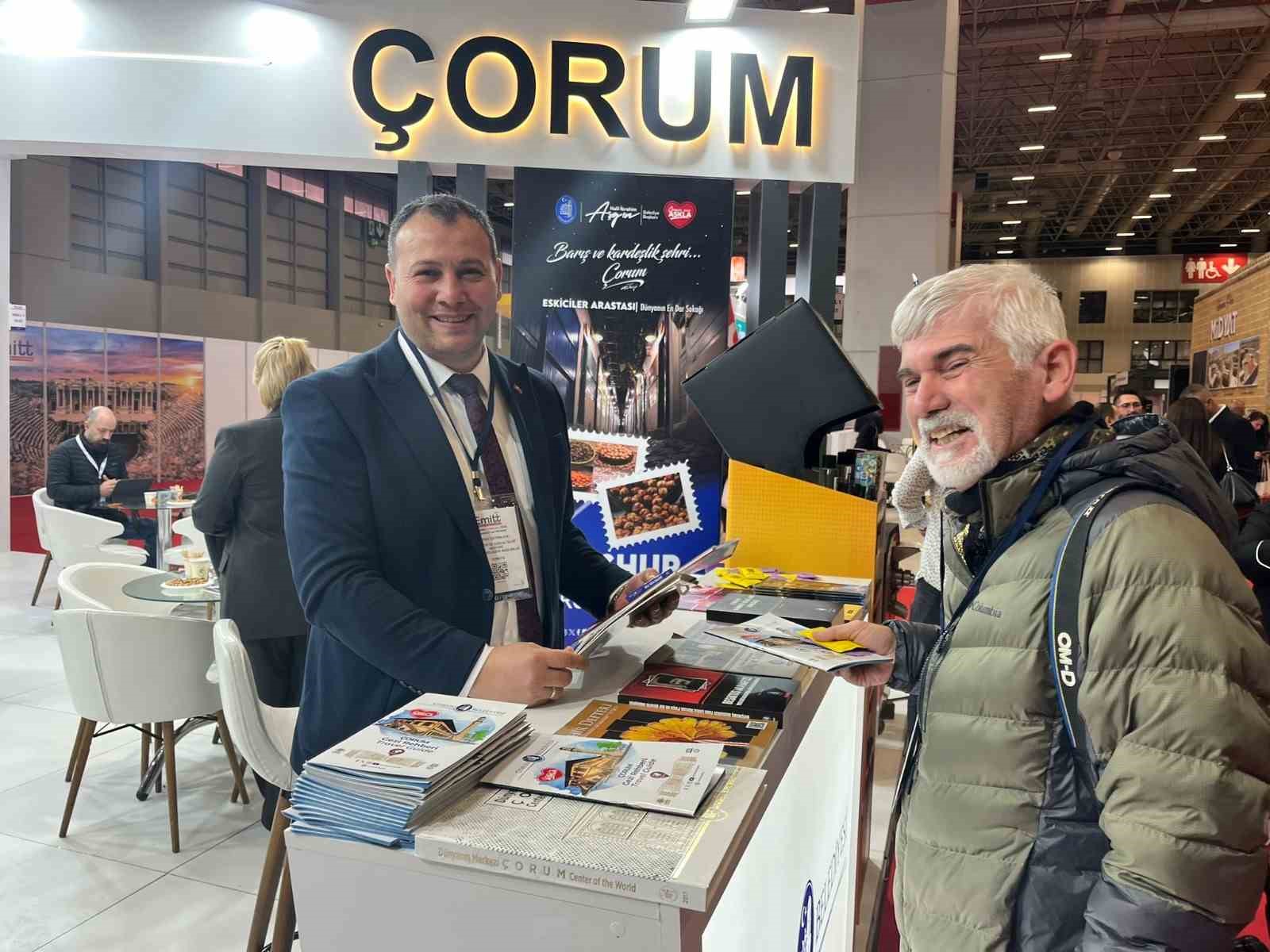 Çorum’un gastronomi zenginliği uluslararası fuarda tanıtıldı
