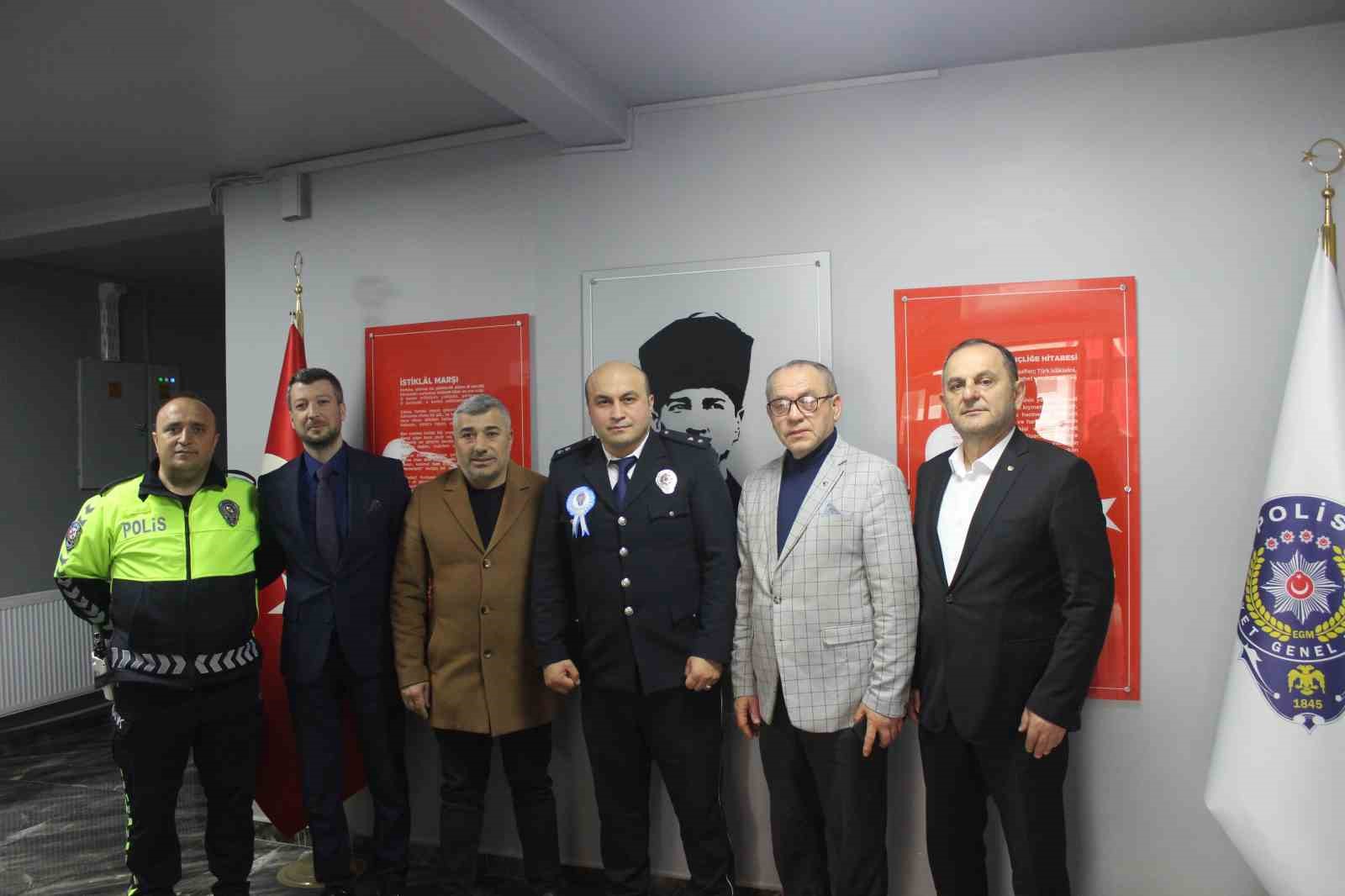 ÇTB’den ilçe emniyetine Polis Haftası kutlaması
