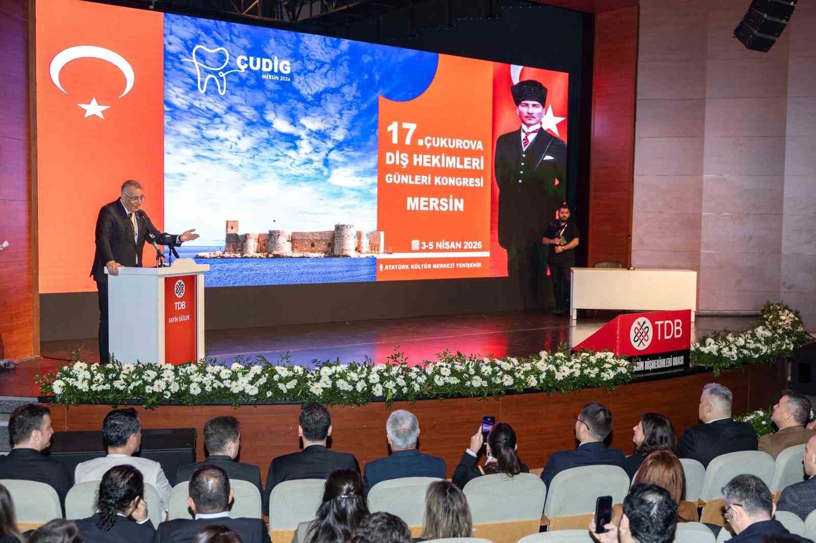 Çukurova Diş Hekimleri Günleri Mersin’de yoğun katılımla gerçekleşti
Çukurova Diş Hekimleri Günleri Mersin’de yoğun katılımla gerçekleşti