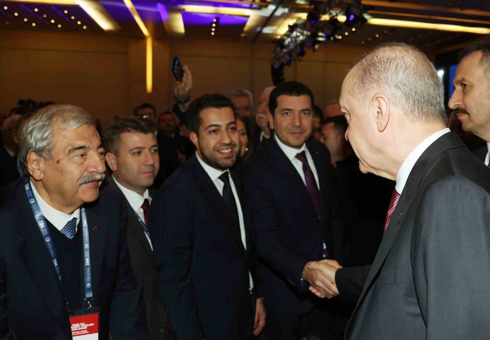 Cumhurbaşkanı Erdoğan: "2025 yılında ihracat rekoru kırıldı"
