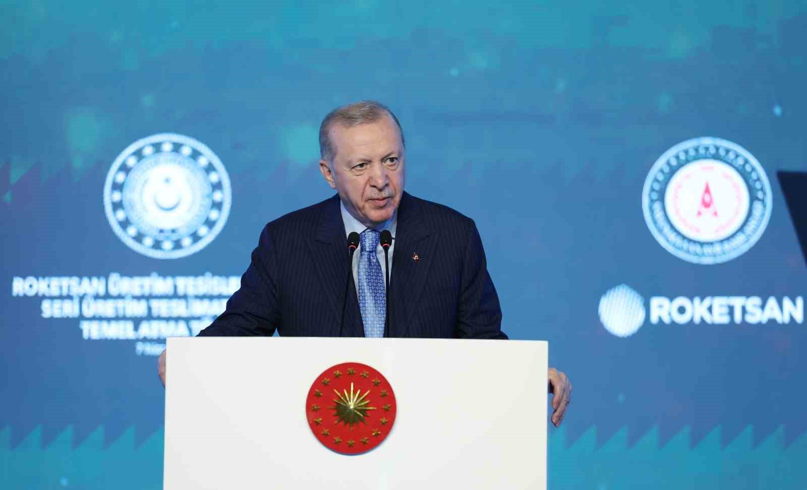 Cumhurbaşkanı Erdoğan: "2028’de 11 milyar dolarlık ihracat hacmini yakalayacak, inşallah savunma ihracatında dünyada ilk 10’a gireceğiz"
