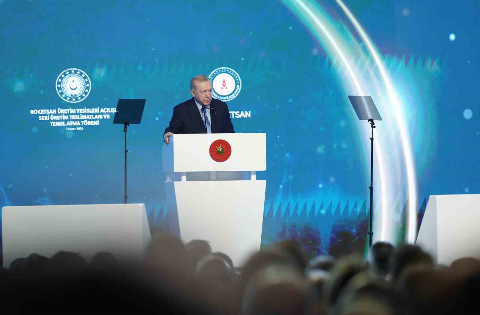 Cumhurbaşkanı Erdoğan: "2028’de 11 milyar dolarlık ihracat hacmini yakalayacak, inşallah savunma ihracatında dünyada ilk 10’a gireceğiz"
