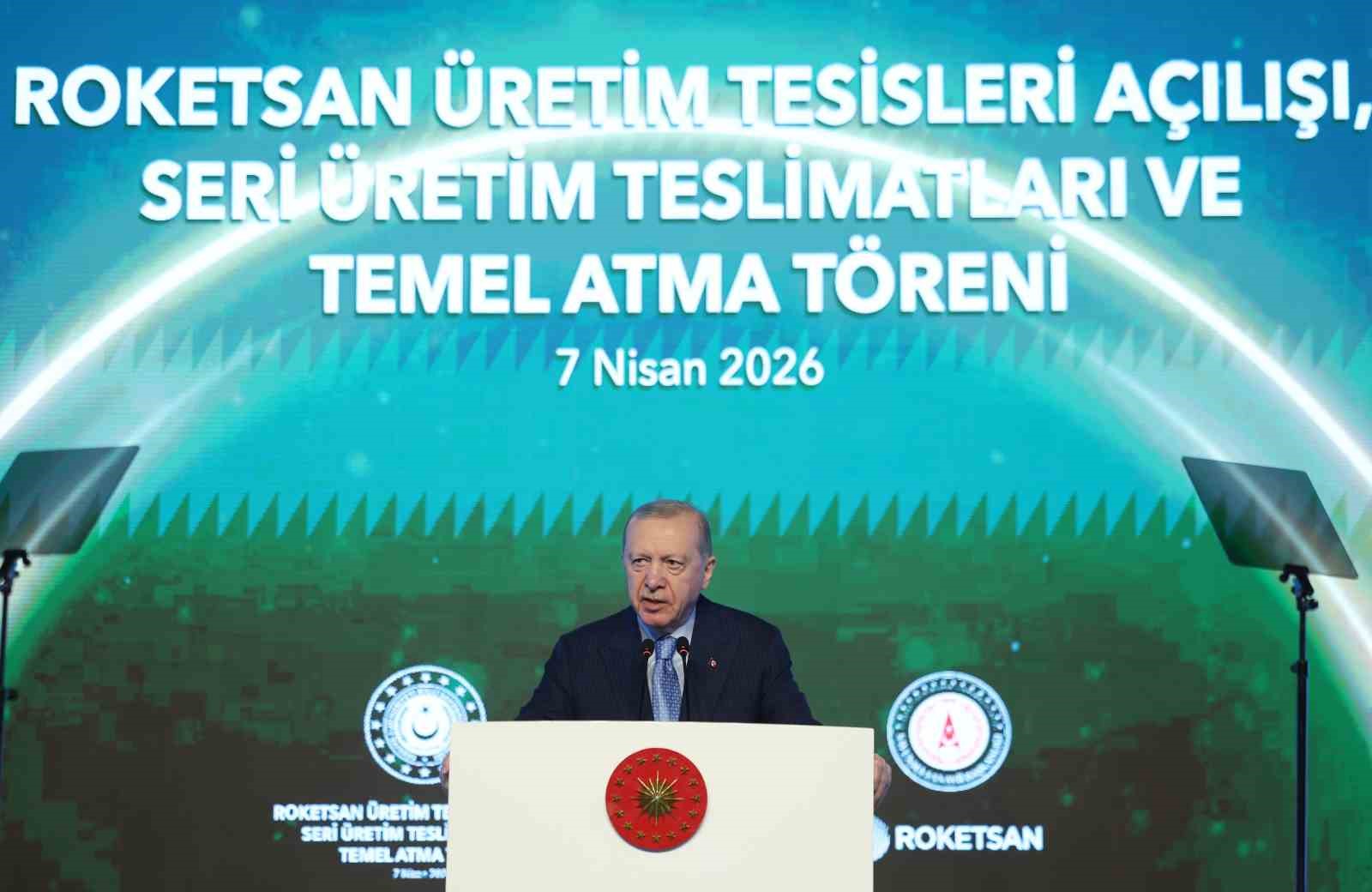 Cumhurbaşkanı Erdoğan: "2028’de 11 milyar dolarlık ihracat hacmini yakalayacak, inşallah savunma ihracatında dünyada ilk 10’a gireceğiz"

