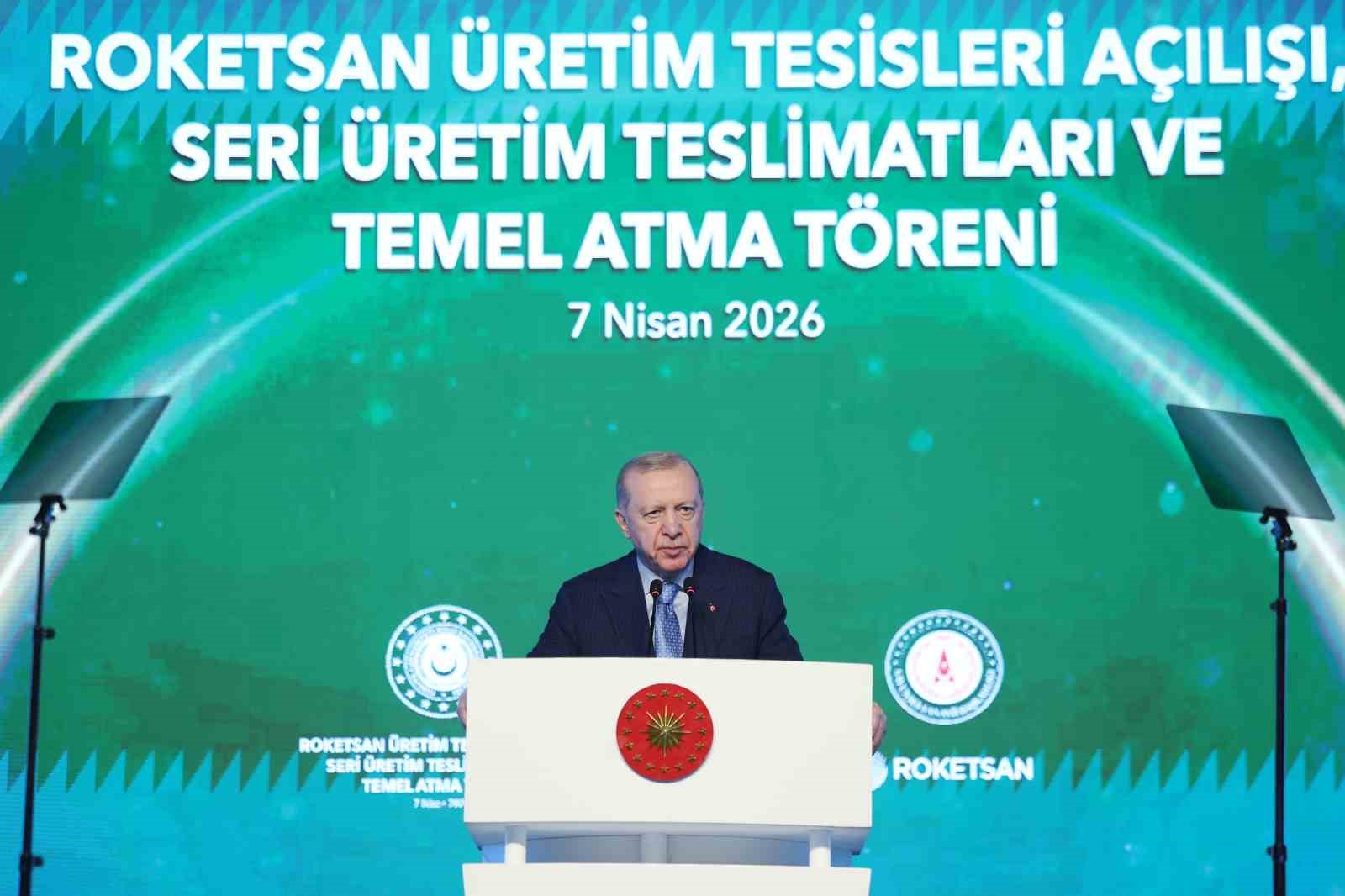 Cumhurbaşkanı Erdoğan: "2028’de 11 milyar dolarlık ihracat hacmini yakalayacak, inşallah savunma ihracatında dünyada ilk 10’a gireceğiz"
