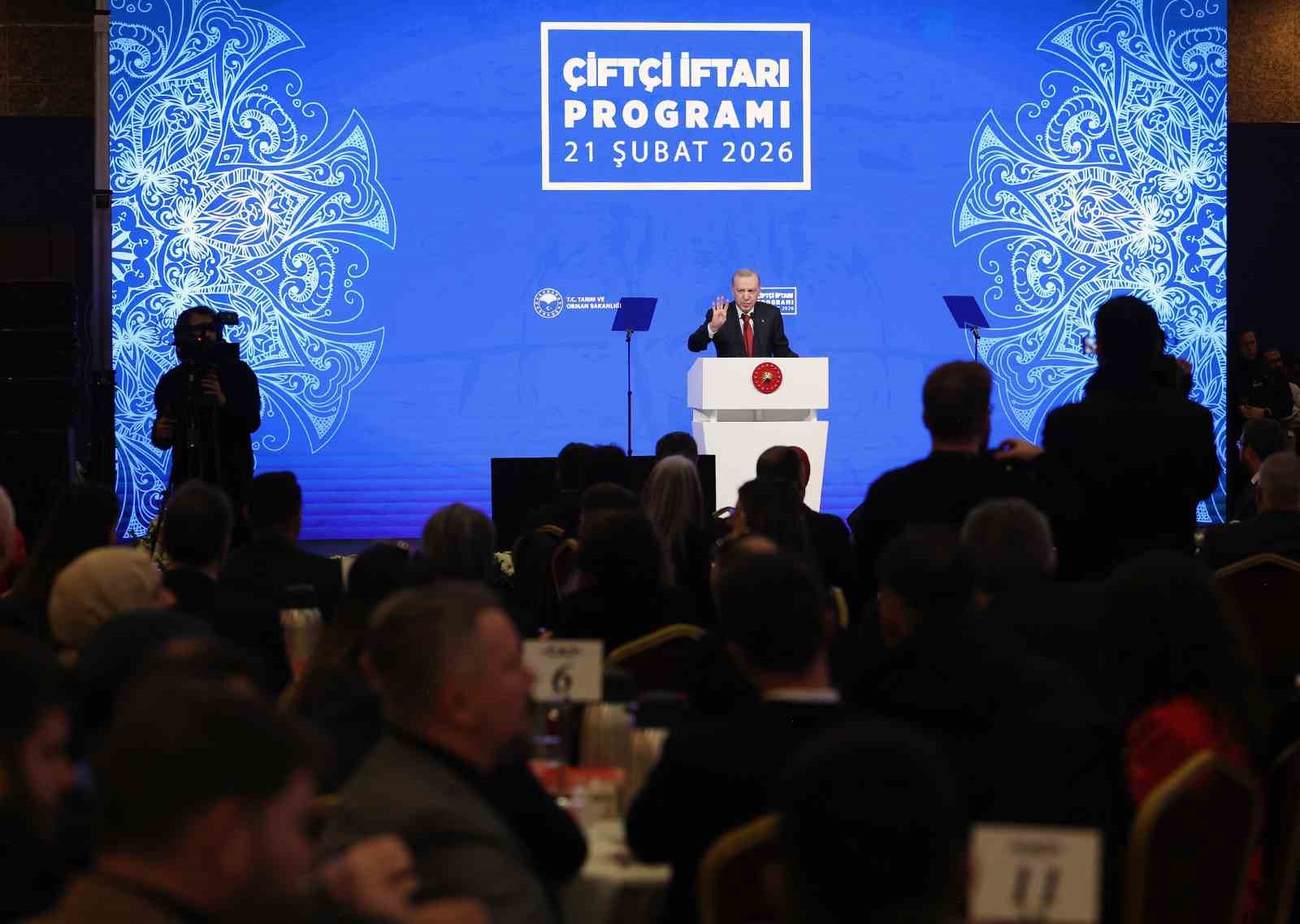Cumhurbaşkanı Erdoğan: "6 Mart’tan itibaren 81 milyar lira destek ödemelerini çiftçilerimizin hesaplarına aktaracağız"
Cumhurbaşkanı Erdoğan: "6 Mart’tan itibaren 81 milyar lira destek ödemelerini çiftçilerimizin hesaplarına aktaracağız"