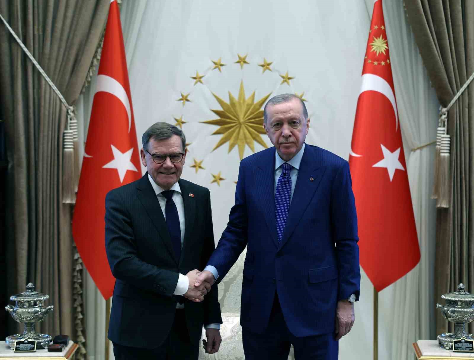 Cumhurbaşkanı Erdoğan, Almanya Dışişleri Bakanı Johann Wadephul’u kabul etti
