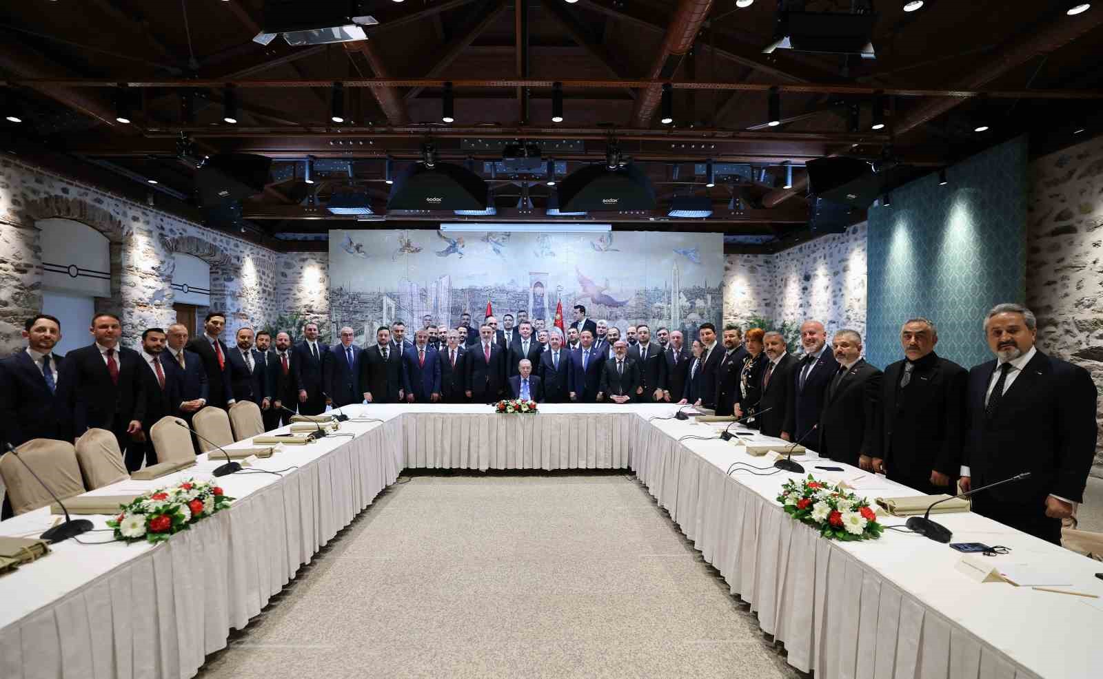 Cumhurbaşkanı Erdoğan, ASKON yönetim kurulunu kabul etti
