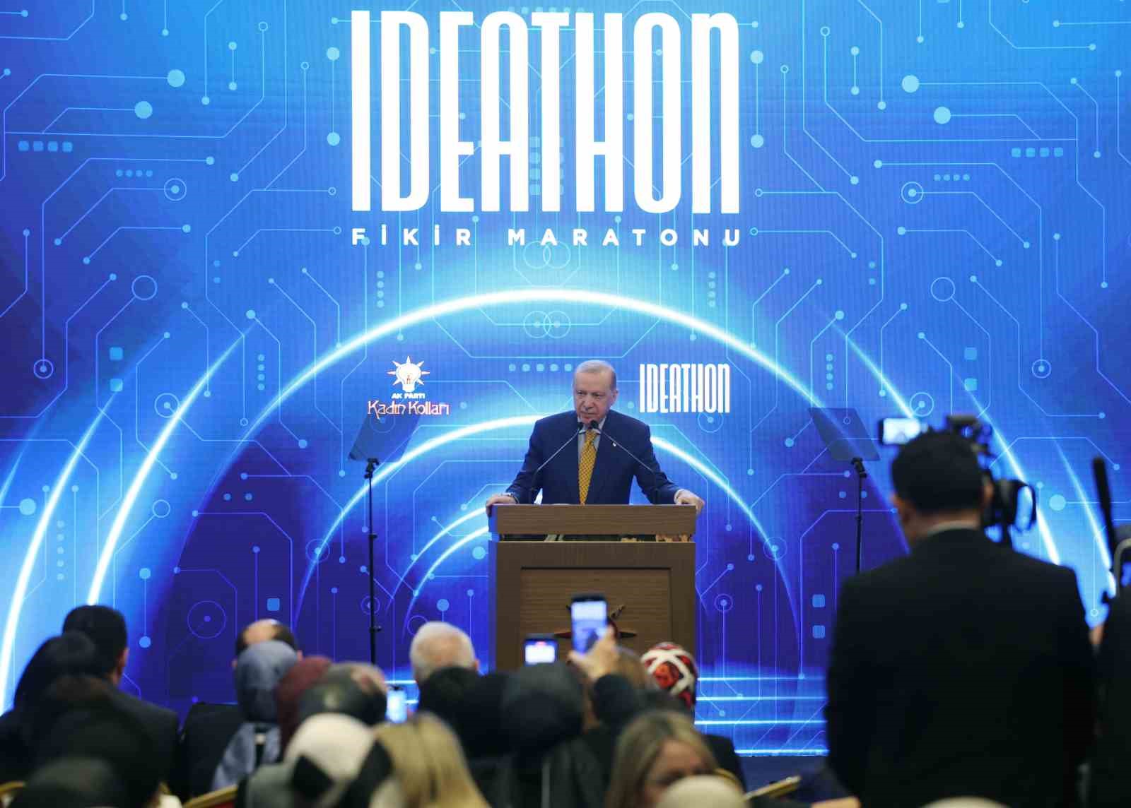 Cumhurbaşkanı Erdoğan, Bağımlılığa Karşı Aileyi Güçlendiren Politikalar konulu Ideathon Yarışması’nın final programına katıldı
