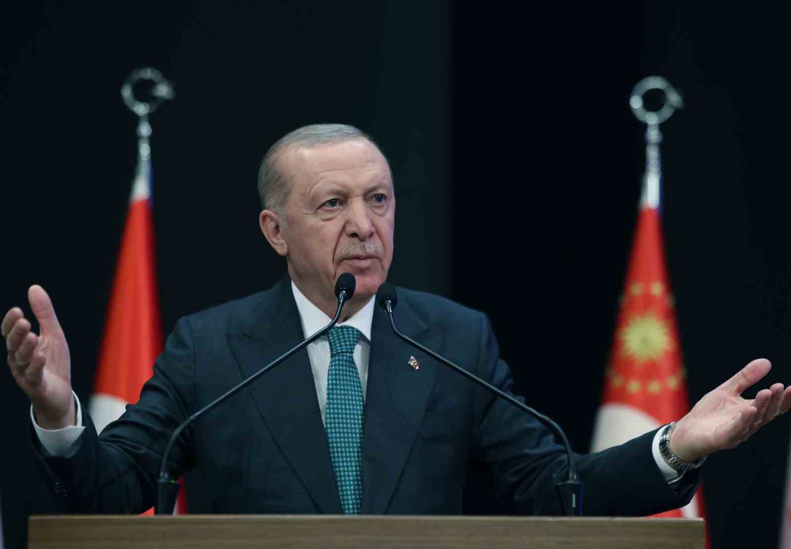Cumhurbaşkanı Erdoğan: "Barışçıl dış politikamızdan geri adım atmayacağız"
