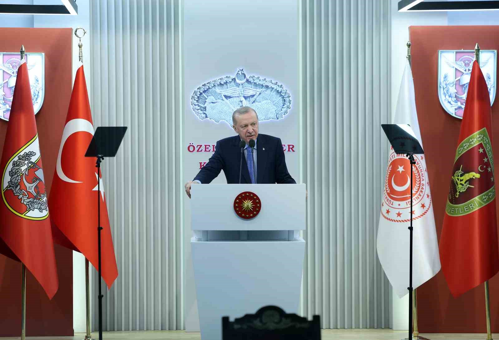 Cumhurbaşkanı Erdoğan: "Bu topraklarda huzur ve barış içinde yaşamak istiyorsak caydırıcılığımızı sürekli arttırmak zorundayız"
