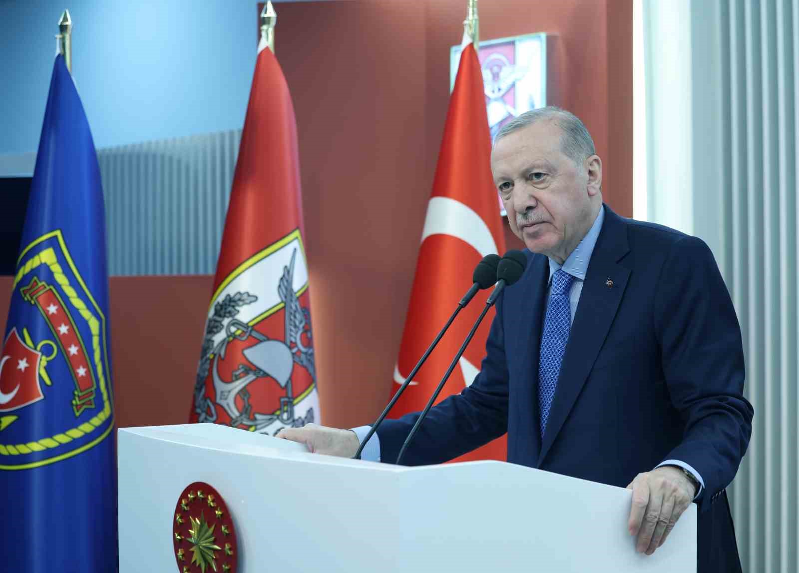 Cumhurbaşkanı Erdoğan: "Bu topraklarda huzur ve barış içinde yaşamak istiyorsak caydırıcılığımızı sürekli arttırmak zorundayız"
