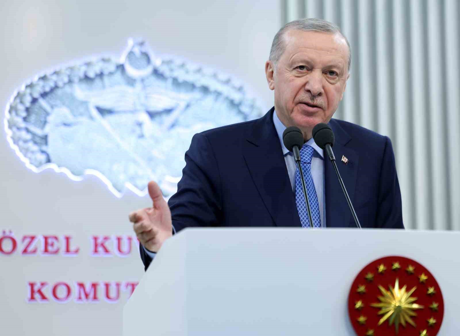 Cumhurbaşkanı Erdoğan: "Bu topraklarda huzur ve barış içinde yaşamak istiyorsak caydırıcılığımızı sürekli arttırmak zorundayız"
