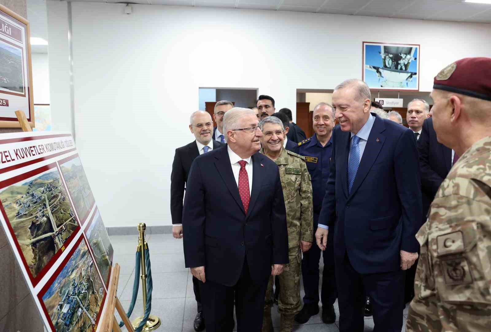 Cumhurbaşkanı Erdoğan: "Bu topraklarda huzur ve barış içinde yaşamak istiyorsak caydırıcılığımızı sürekli arttırmak zorundayız"
