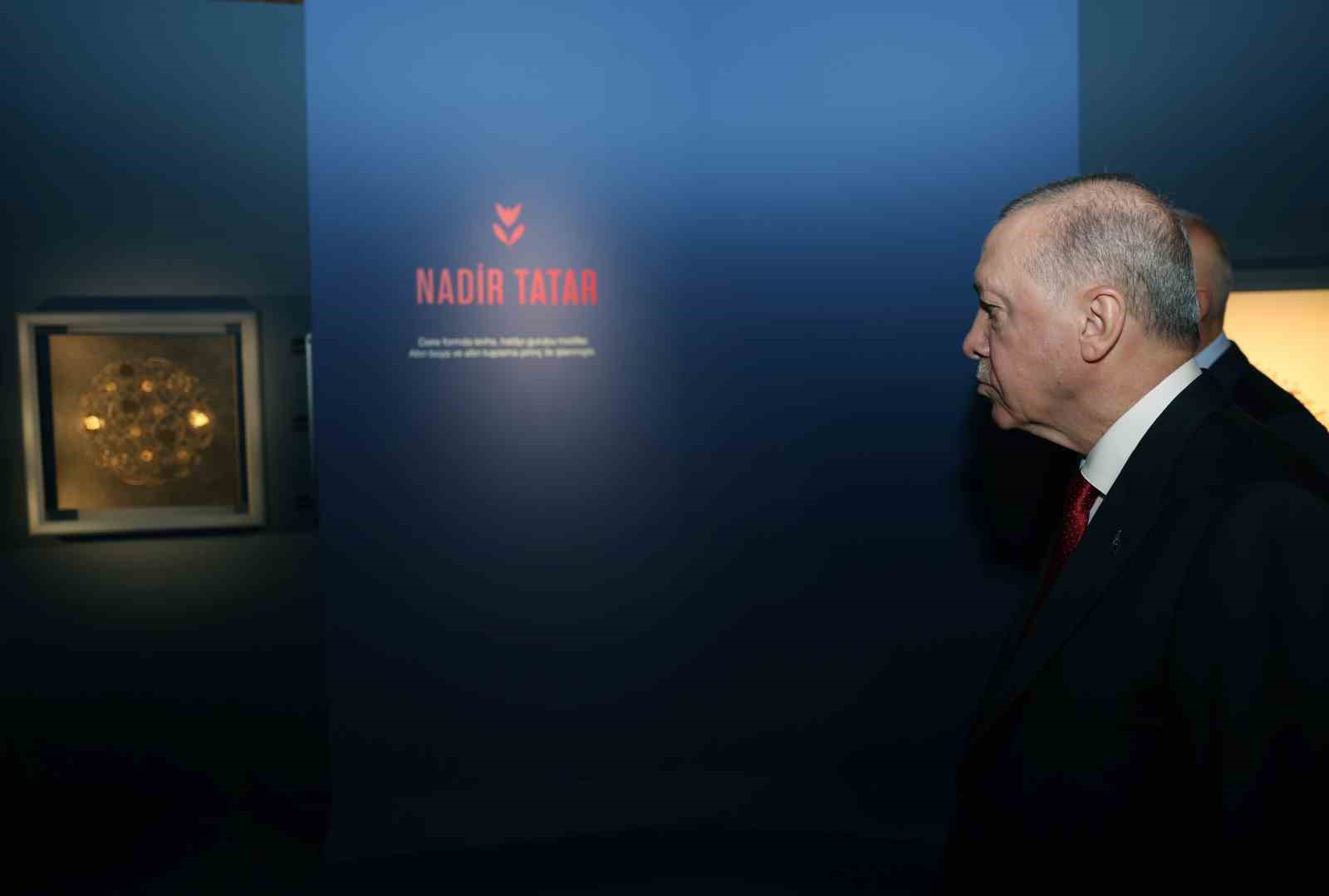 Cumhurbaşkanı Erdoğan: "Eski Kuzey Deniz Saha Komutanlığı’nı düzenledik, hediye edilen eserleri orada sergileyeceğiz"
