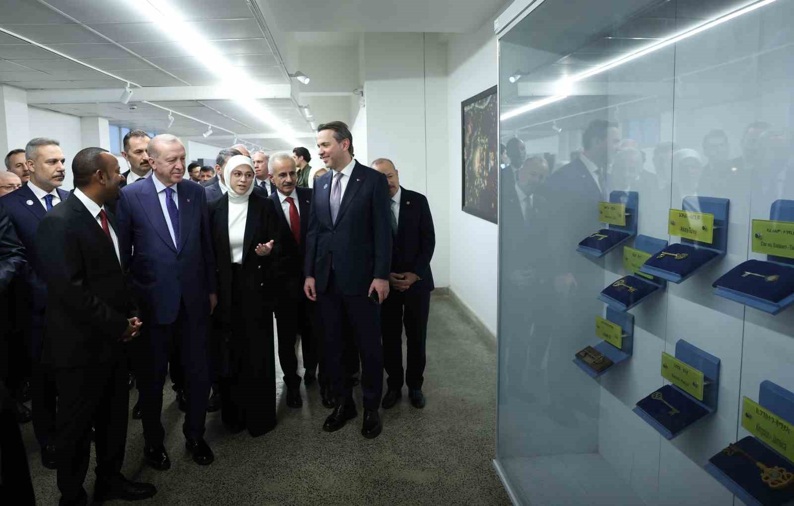 Cumhurbaşkanı Erdoğan, Etiyopya Başbakanı Ahmed Ali ile bir araya geldi
