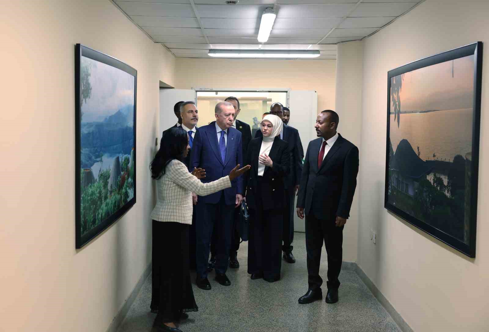 Cumhurbaşkanı Erdoğan, Etiyopya Başbakanı Ahmed Ali ile bir araya geldi
