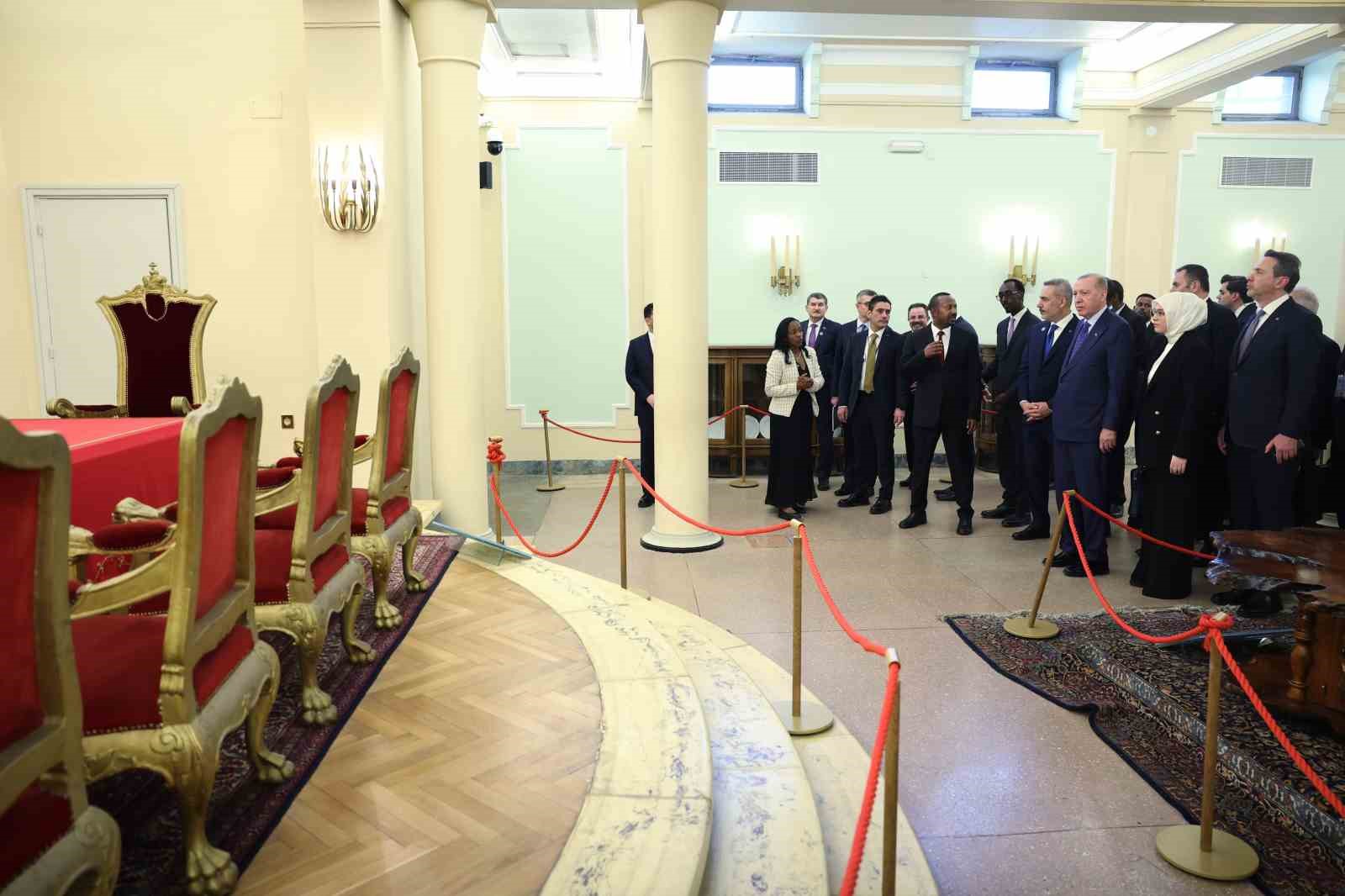 Cumhurbaşkanı Erdoğan, Etiyopya Başbakanı Ahmed Ali ile bir araya geldi
