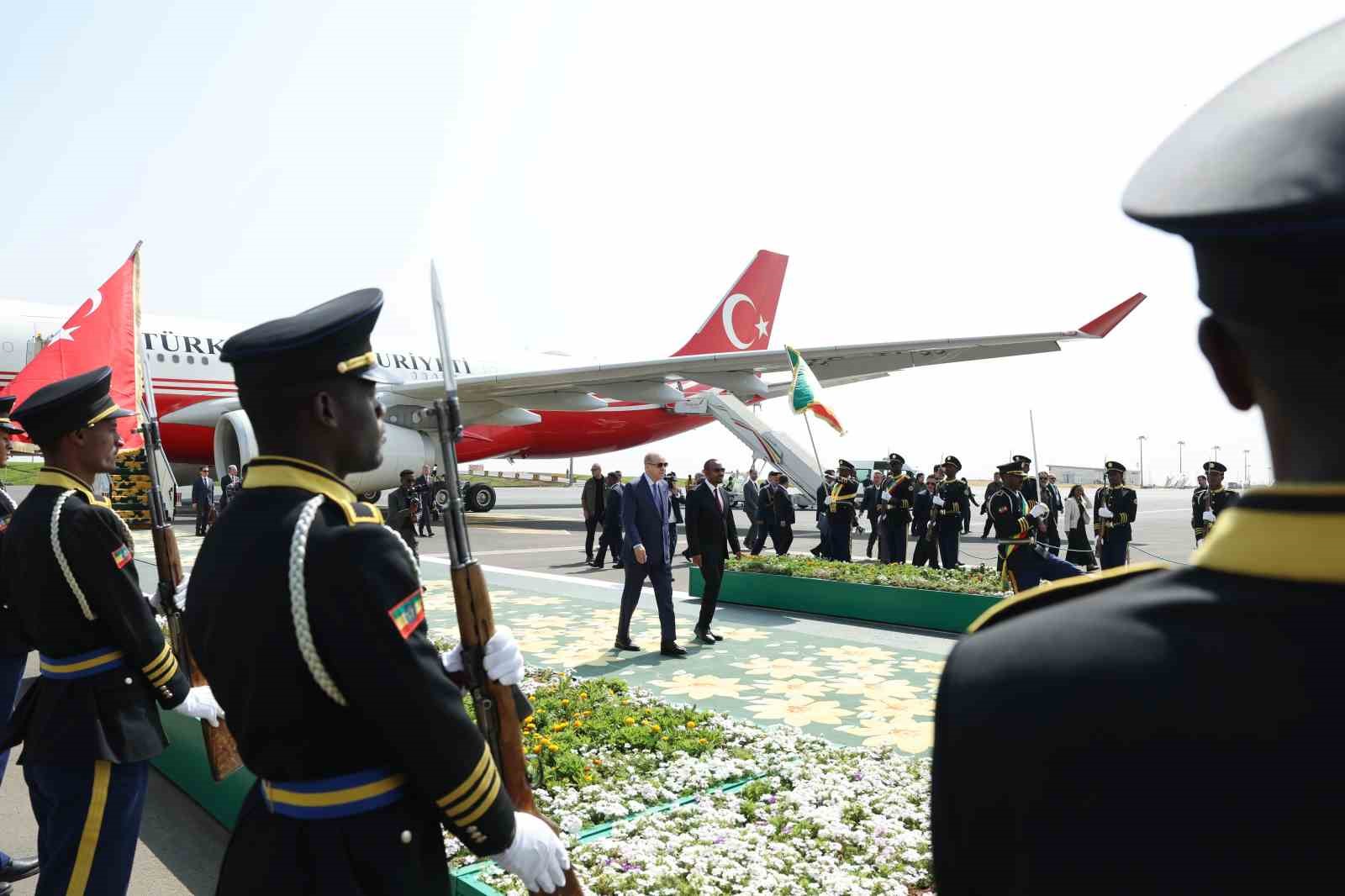 Cumhurbaşkanı Erdoğan Etiyopya’da
