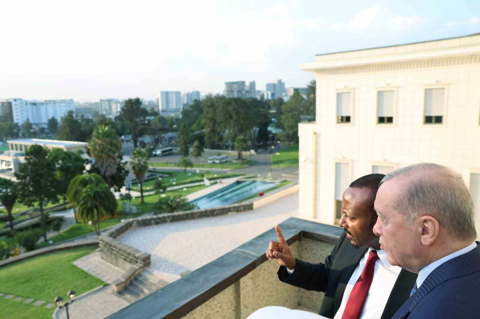 Cumhurbaşkanı Erdoğan: "Etiyopya’daki en büyük ikinci yatırımcı ülke olmaktan memnuniyet duyuyoruz"
