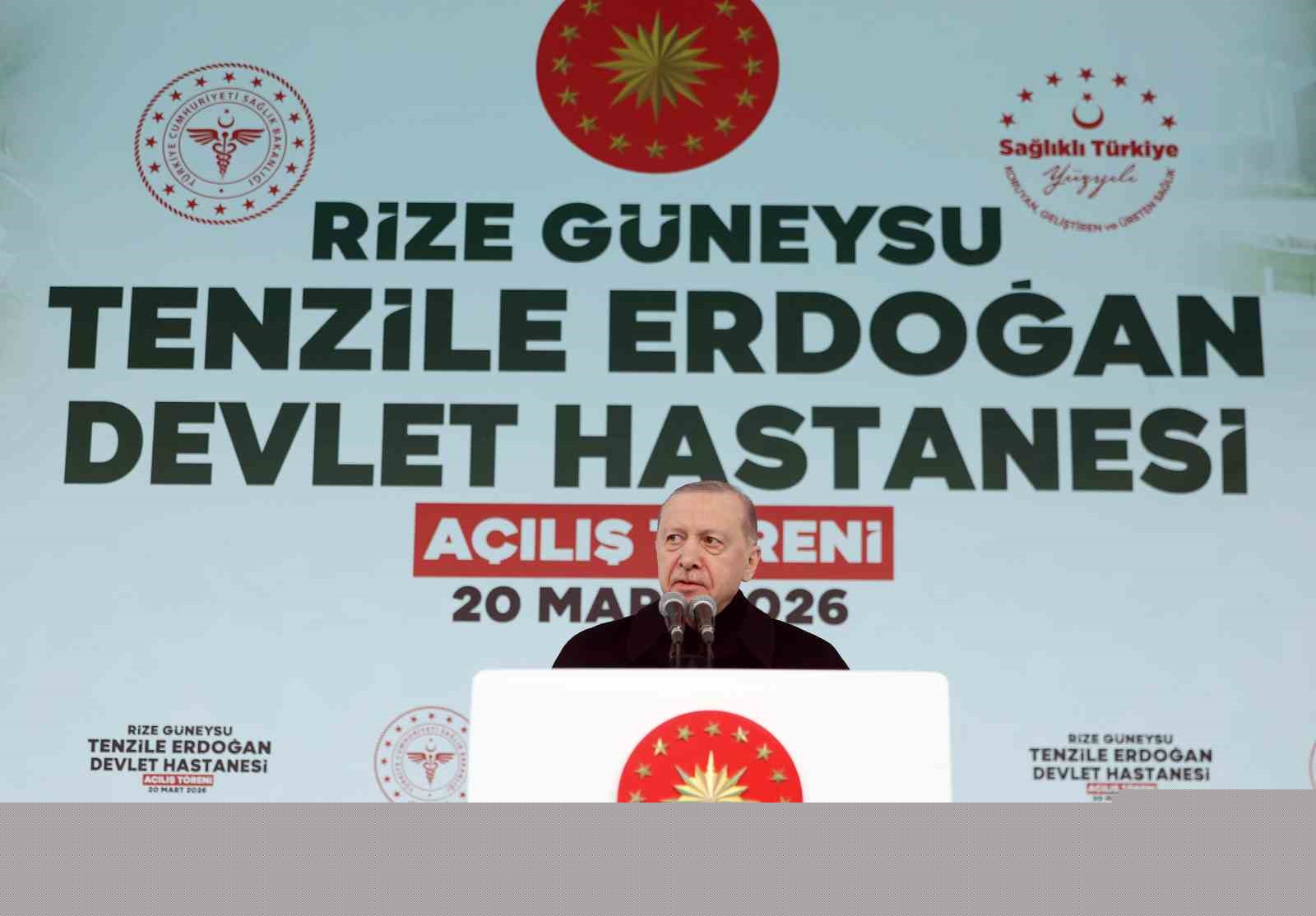 Cumhurbaşkanı Erdoğan: "Etrafımızda füzeler uçuşuyor ama ana muhalefetin umurunda bile değil"
Cumhurbaşkanı Erdoğan: "Etrafımızda füzeler uçuşuyor ama ana muhalefetin umurunda bile değil"