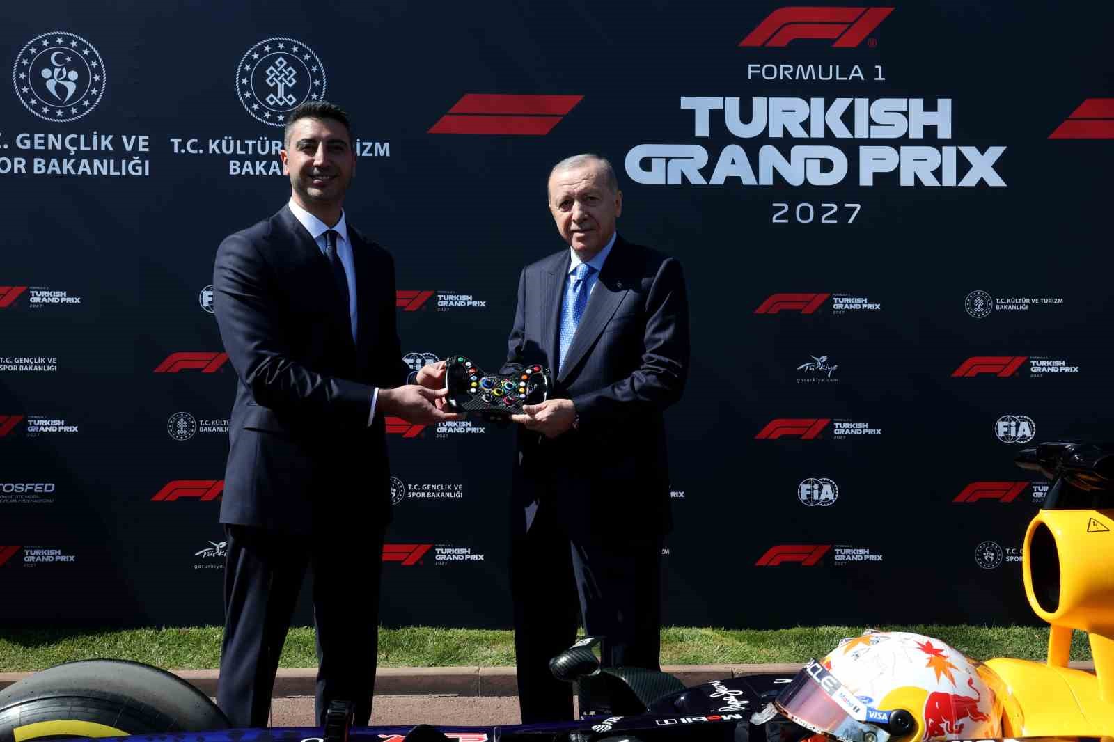 Cumhurbaşkanı Erdoğan, Formula 1 Türkiye GP Tanıtım Programı’na katıldı
