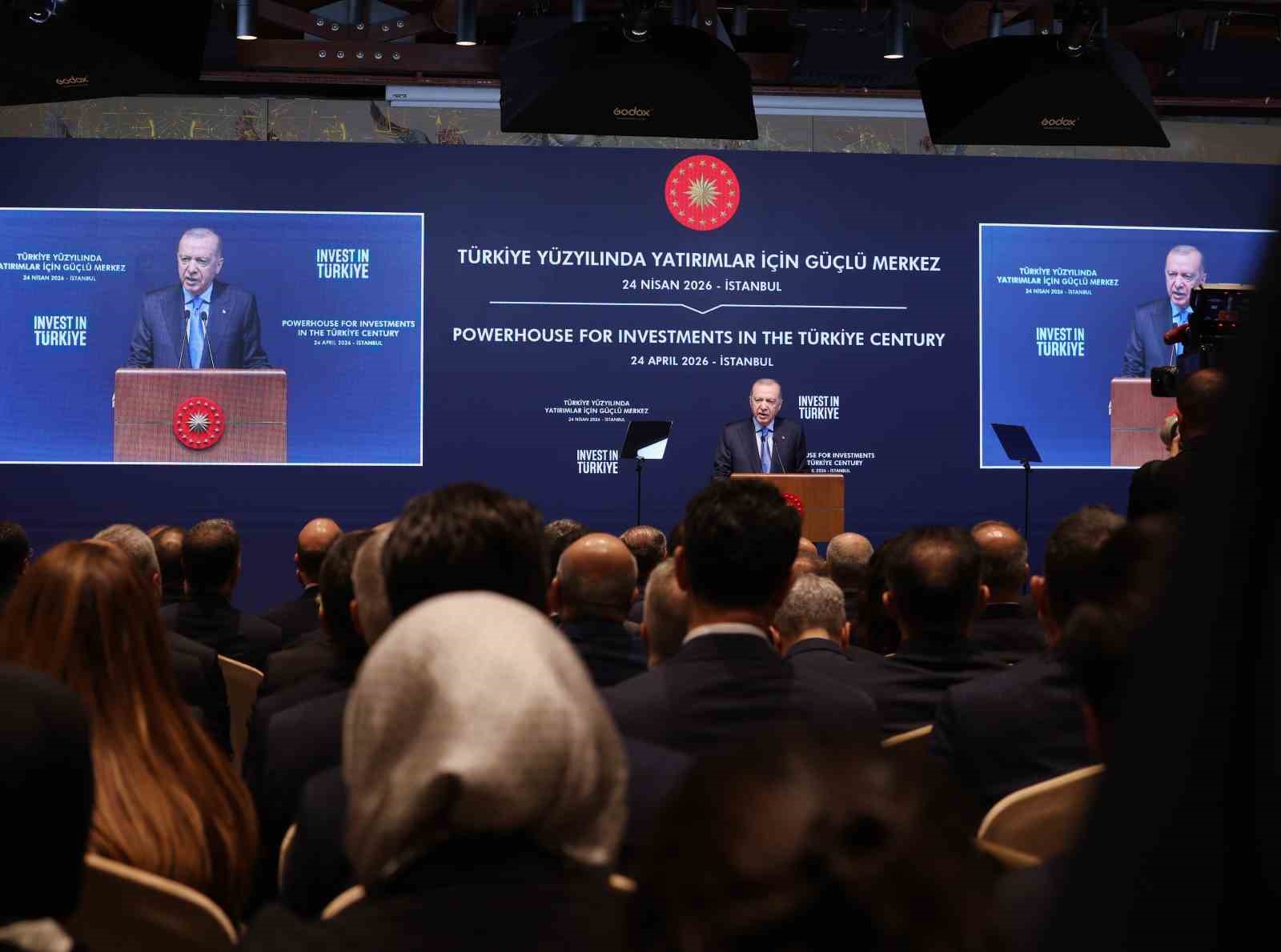 Cumhurbaşkanı Erdoğan: "İmalatçı ihracatçılarımızda vergiyi yüzde 9’a indiriyoruz"
