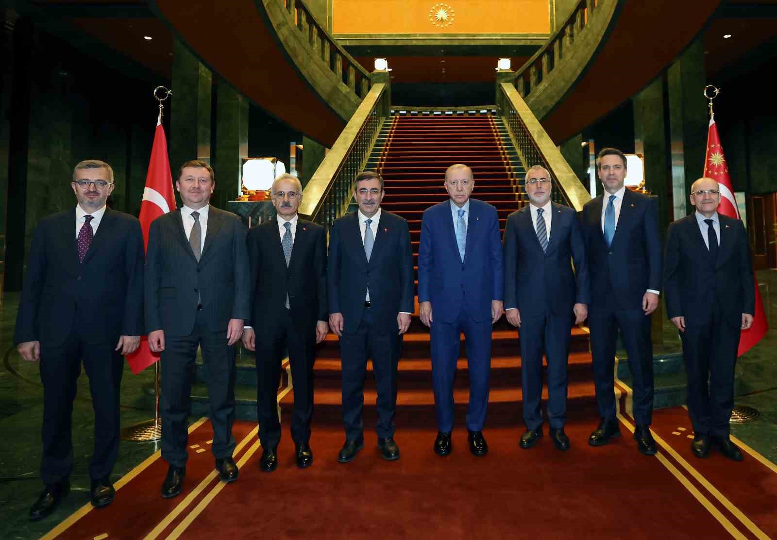 Cumhurbaşkanı Erdoğan, işçi ve işveren temsilcilerini kabul etti
