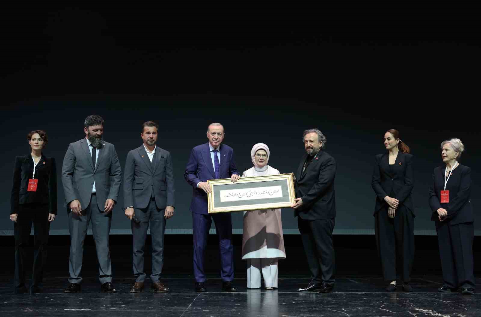 Cumhurbaşkanı Erdoğan İstanbul’da film galasına katıldı
