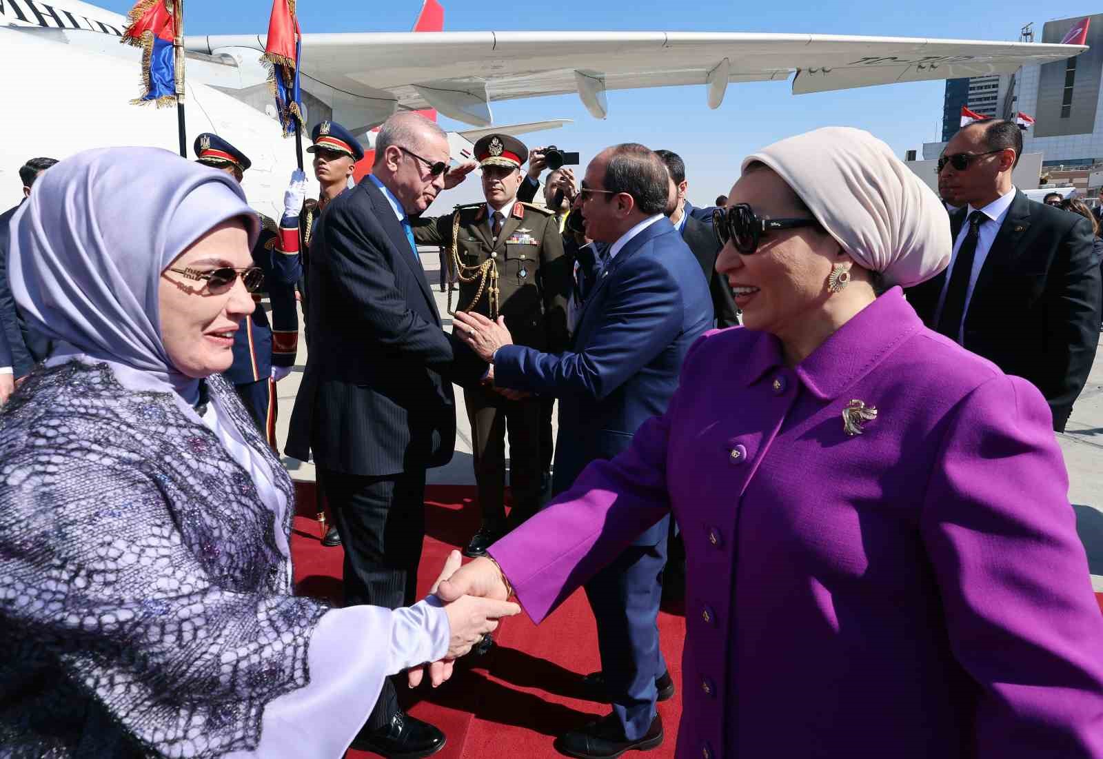 Cumhurbaşkanı Erdoğan, Mısır’da
