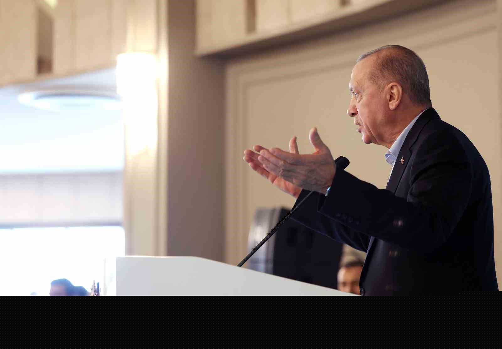 Cumhurbaşkanı Erdoğan: "Netanyahu terörü bölgesel ve küresel barışı tehdit etmeyi sürdürüyor"
