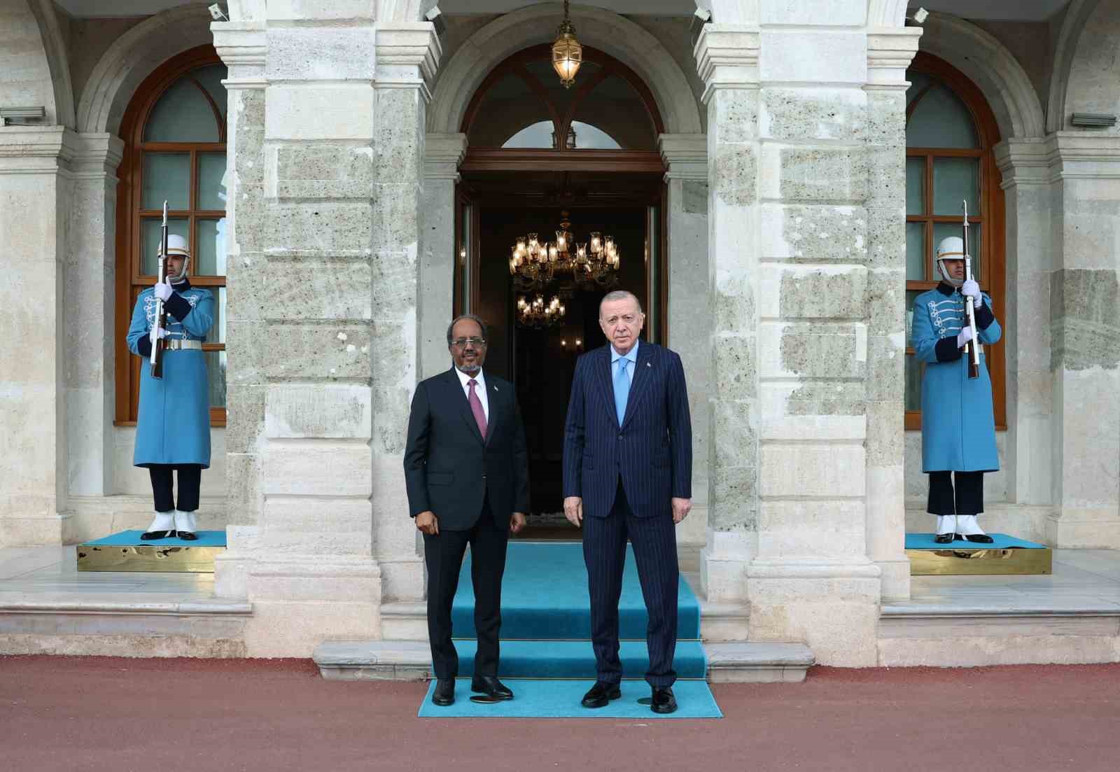 Cumhurbaşkanı Erdoğan, Somalili mevkidaşı Hasan Şeyh Mahmud’la bir araya geldi
