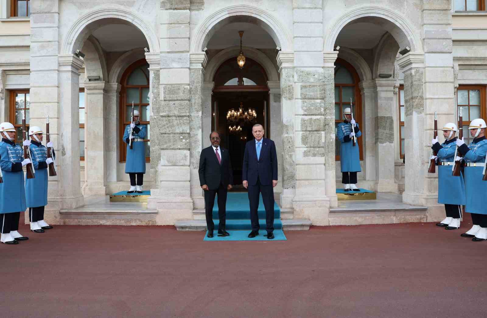 Cumhurbaşkanı Erdoğan, Somalili mevkidaşı Hasan Şeyh Mahmud’la bir araya geldi
