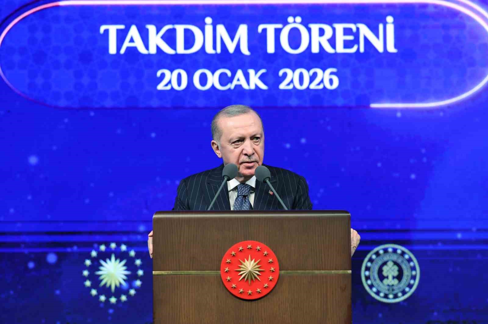 Cumhurbaşkanı Erdoğan: "Son 23 yılda yurt dışına kaçırılan 13 bin 448 eserin ülkemize iadesini sağladık"
