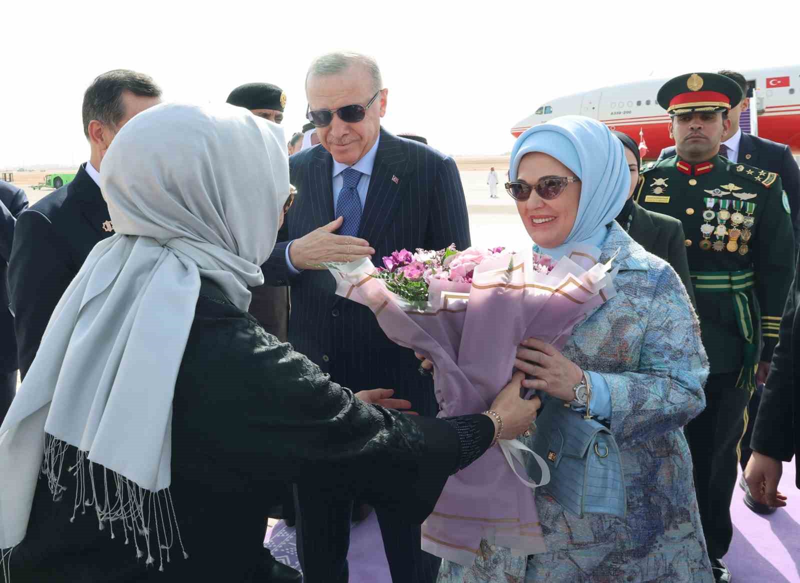 Cumhurbaşkanı Erdoğan, Suudi Arabistan’da
