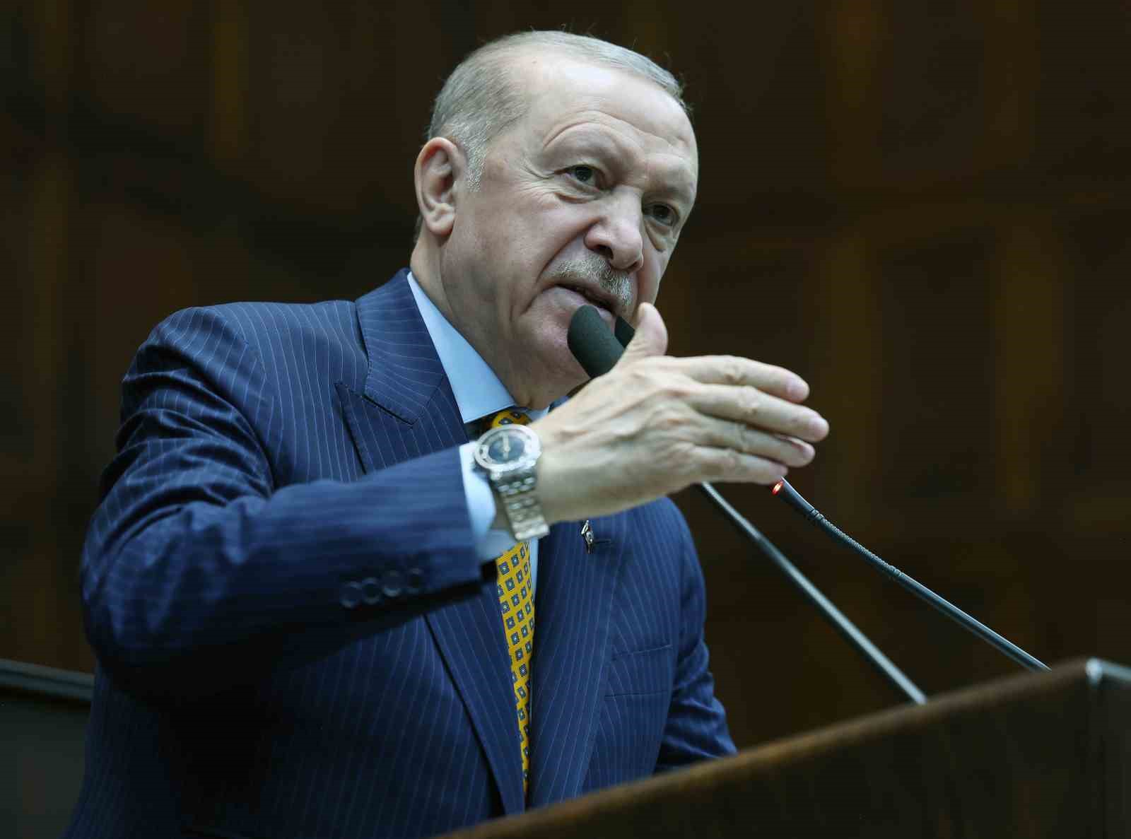 Cumhurbaşkanı Erdoğan: "Türkiye Cumhuriyeti Devleti sıradan bir devlet değildir. Hiçbir güç Türkiye ve Türkiye Cumhurbaşkanı’na parmak sallayamaz"
