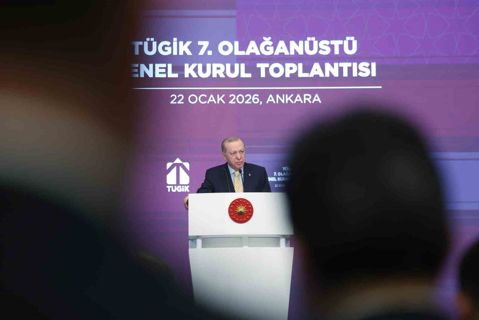 Cumhurbaşkanı Erdoğan: "Yeniden şekillenen dünya düzeninde kutup başlarından birisi inşallah Türkiye’miz olacak"
