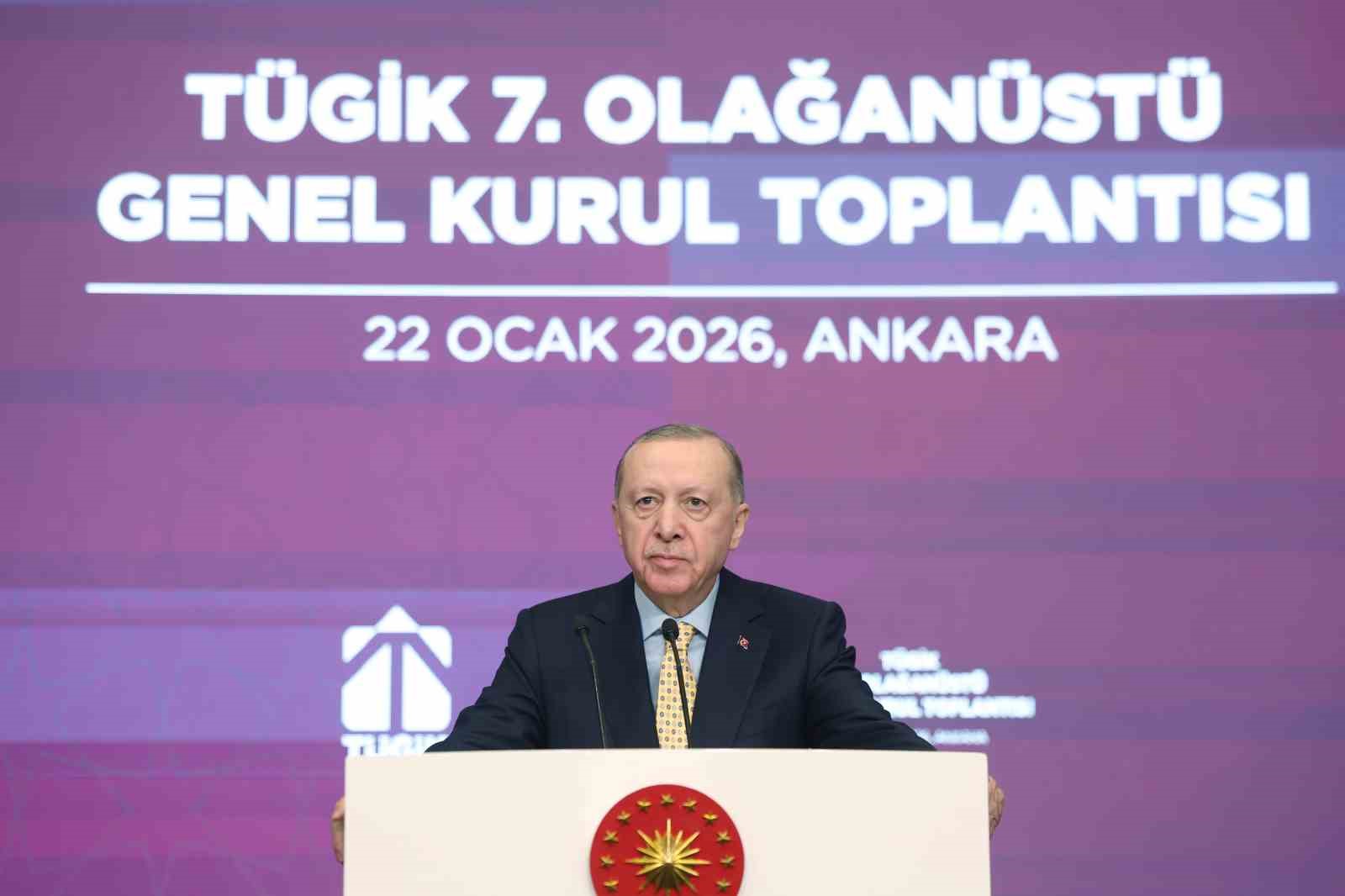 Cumhurbaşkanı Erdoğan: "Yeniden şekillenen dünya düzeninde kutup başlarından birisi inşallah Türkiye’miz olacak"
