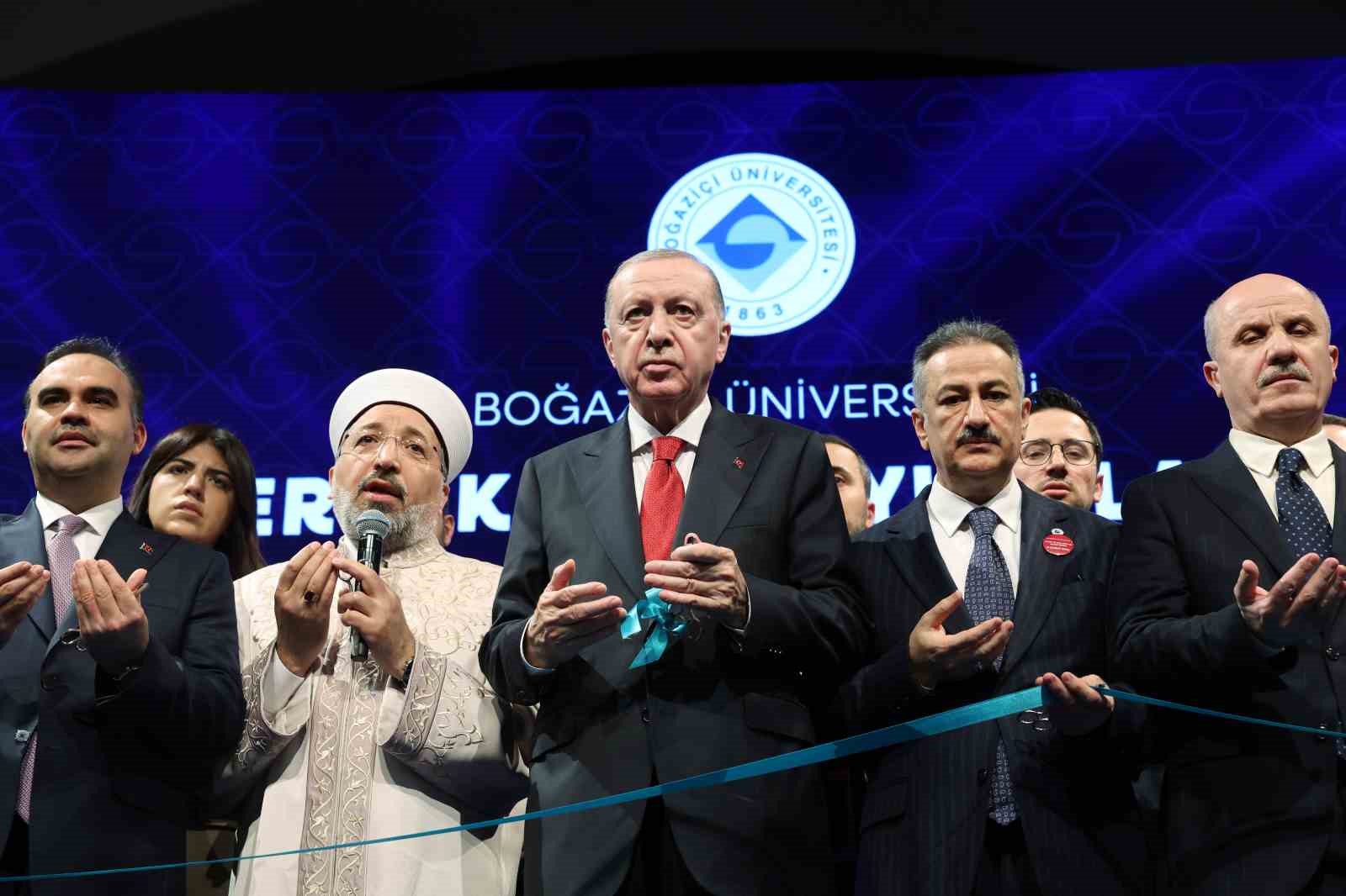 Cumhurbaşkanı Erdoğan’dan Boğaziçi Üniversitesi’ne 2 yeni yatırım müjdesi
