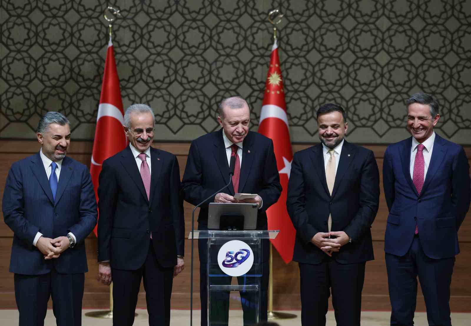Cumhurbaşkanı Erdoğan’ın butona basmasıyla Türkiye’de 5G teknolojisine geçildi
