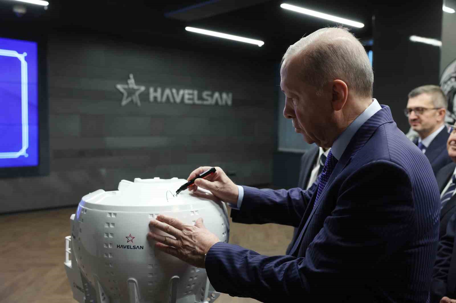 Cumhurbaşkanı Erdoğan’ın katılımıyla SANCAR SİDA hizmete alındı
