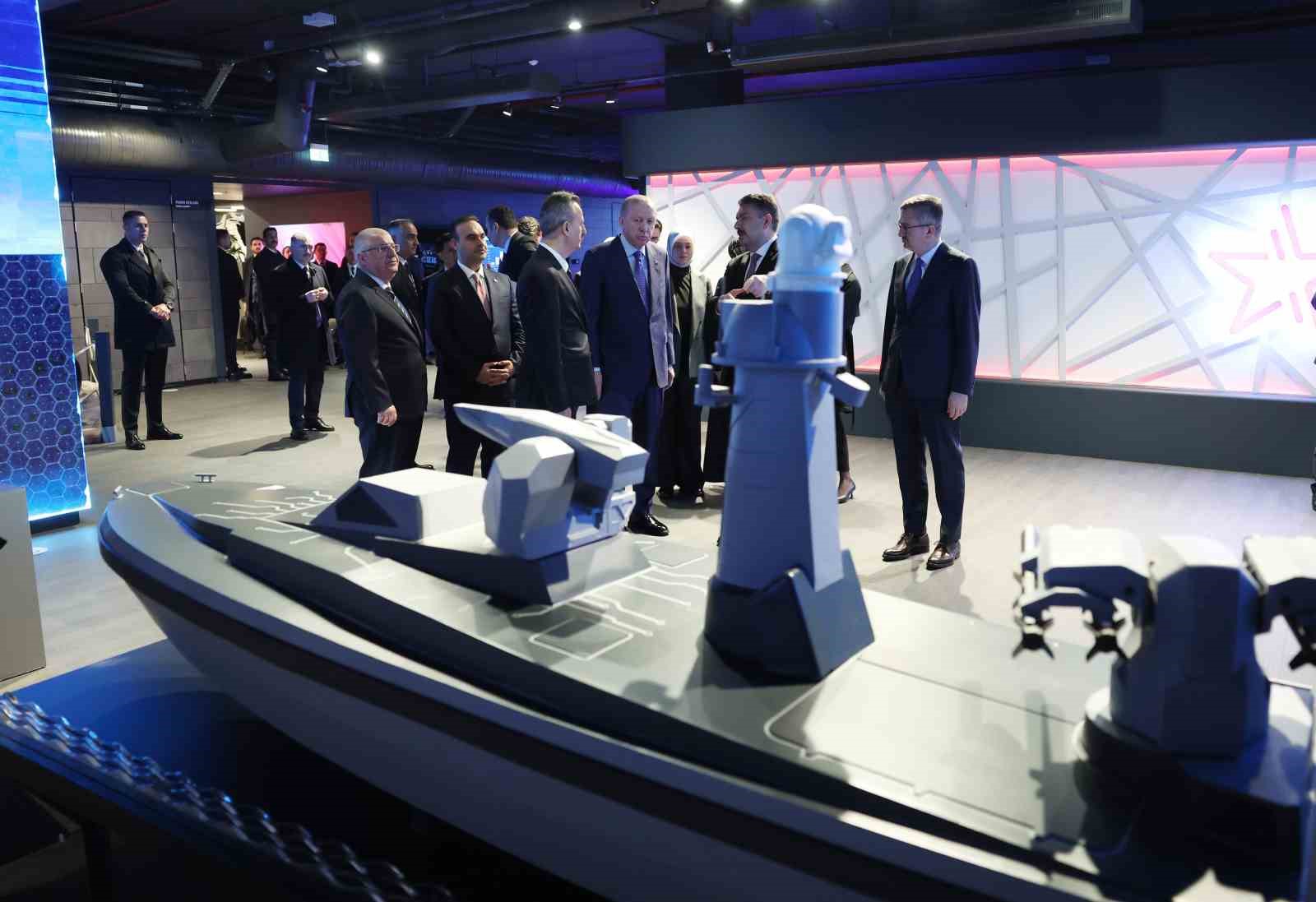 Cumhurbaşkanı Erdoğan’ın katılımıyla SANCAR SİDA hizmete alındı
