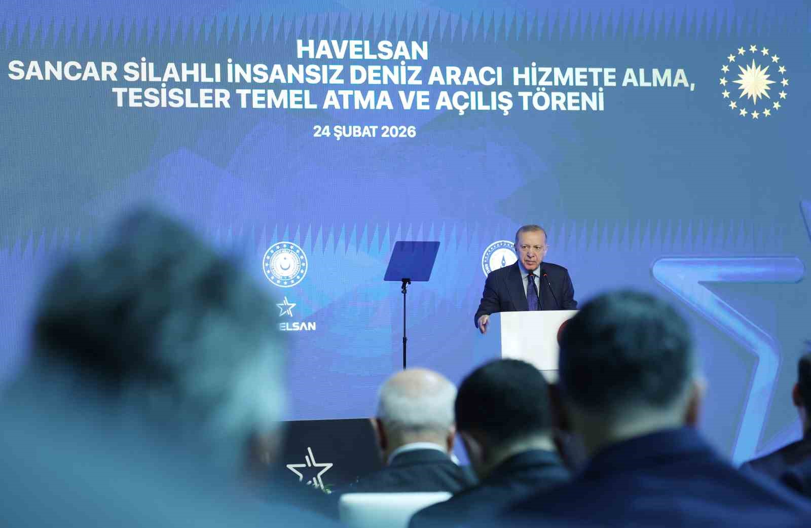 Cumhurbaşkanı Erdoğan’ın katılımıyla SANCAR SİDA hizmete alındı
