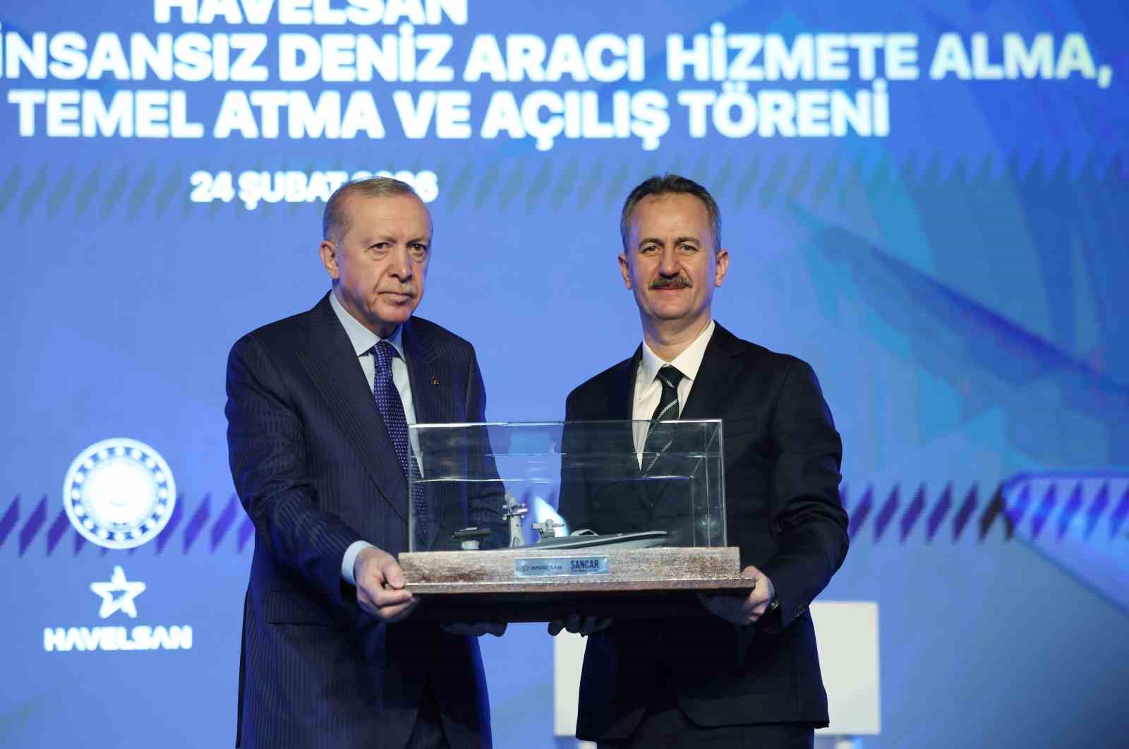 Cumhurbaşkanı Erdoğan’ın katılımıyla SANCAR SİDA hizmete alındı
