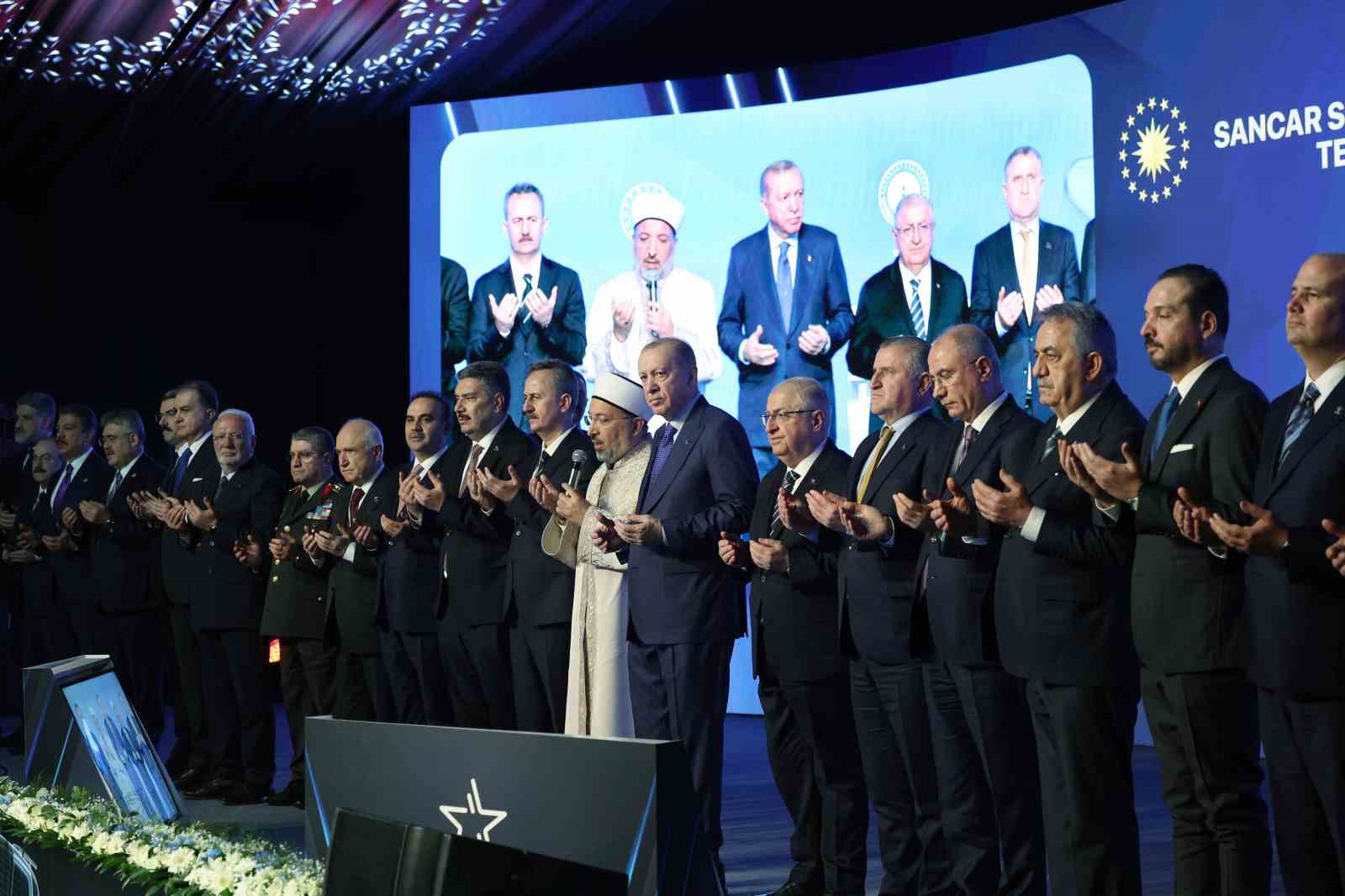 Cumhurbaşkanı Erdoğan’ın katılımıyla SANCAR SİDA hizmete alındı
