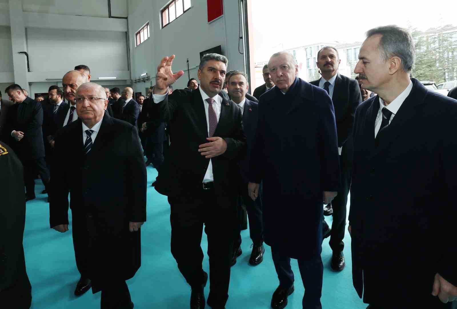 Cumhurbaşkanı Erdoğan’ın katılımıyla SANCAR SİDA hizmete alındı
