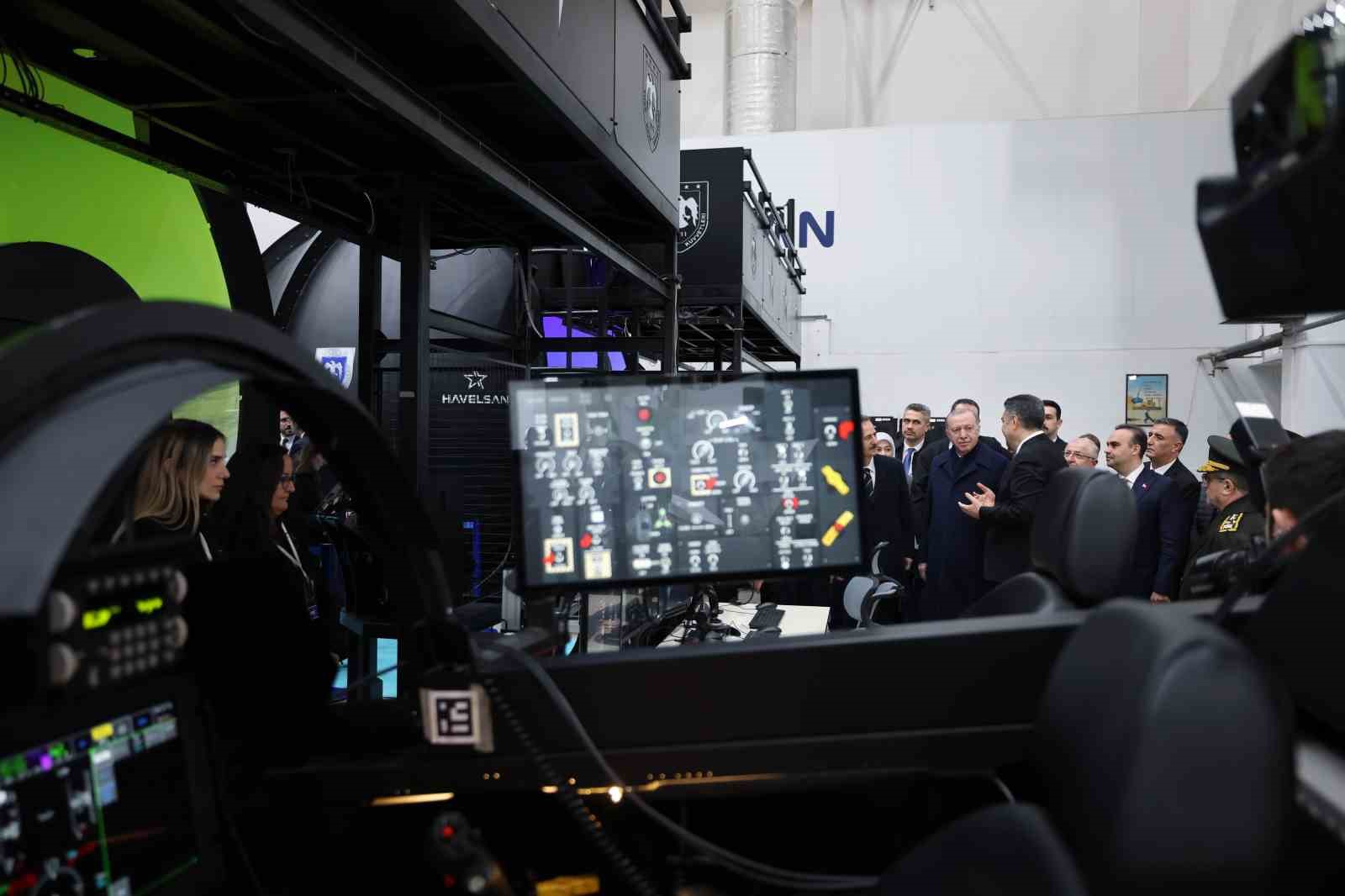 Cumhurbaşkanı Erdoğan’ın katılımıyla SANCAR SİDA hizmete alındı
