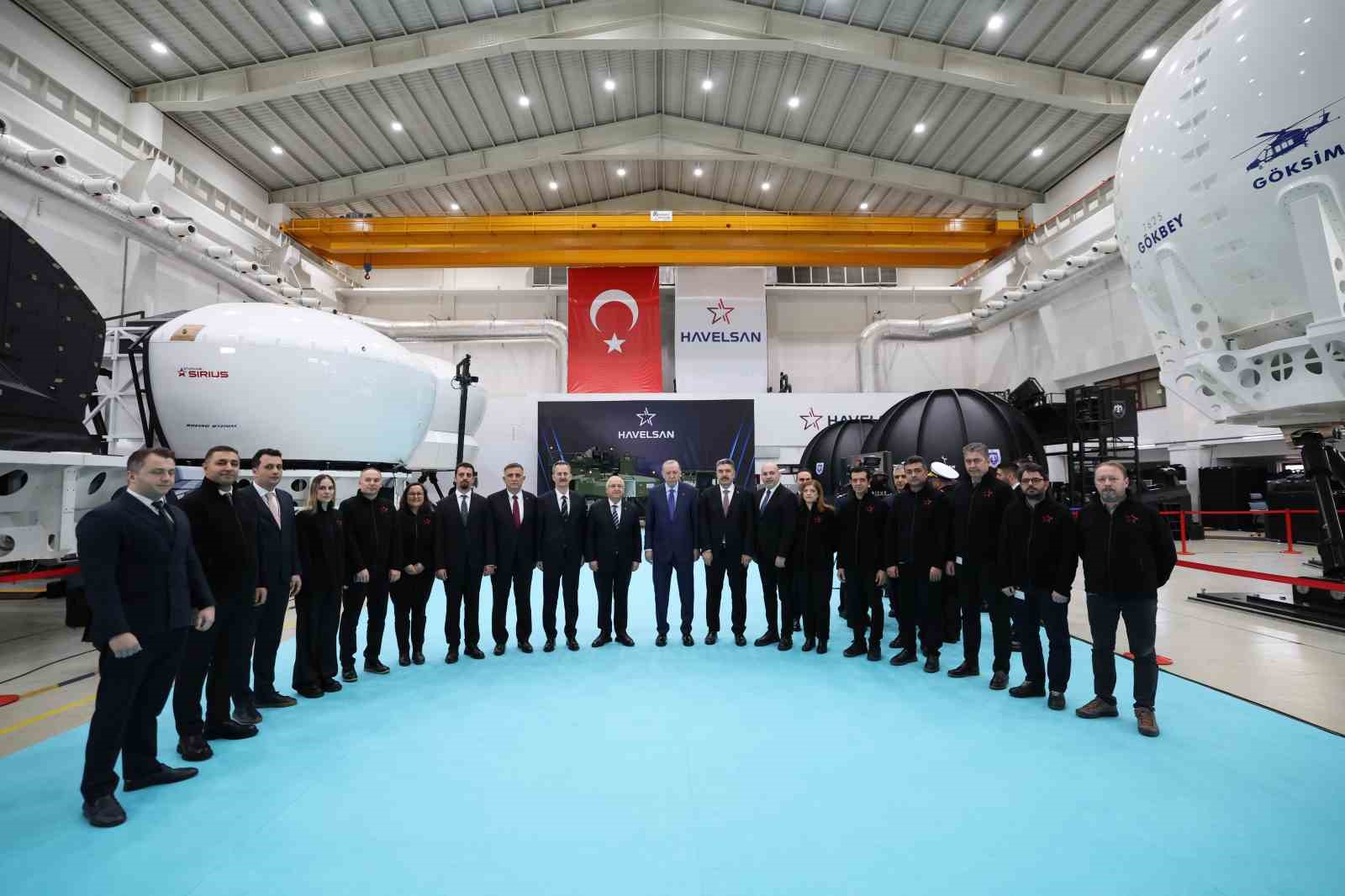 Cumhurbaşkanı Erdoğan’ın katılımıyla SANCAR SİDA hizmete alındı
